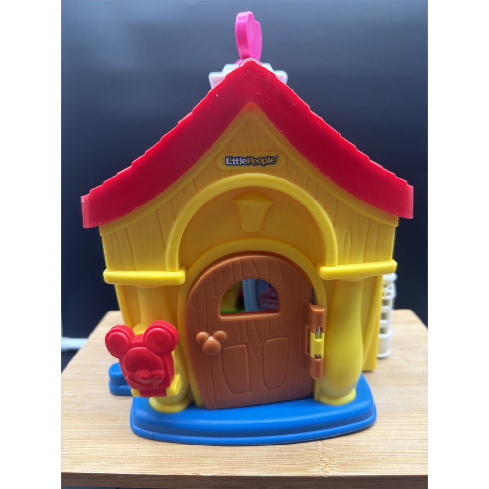 Little People Disney Mickey Mouse Minnie House Playset Clubhouse Only